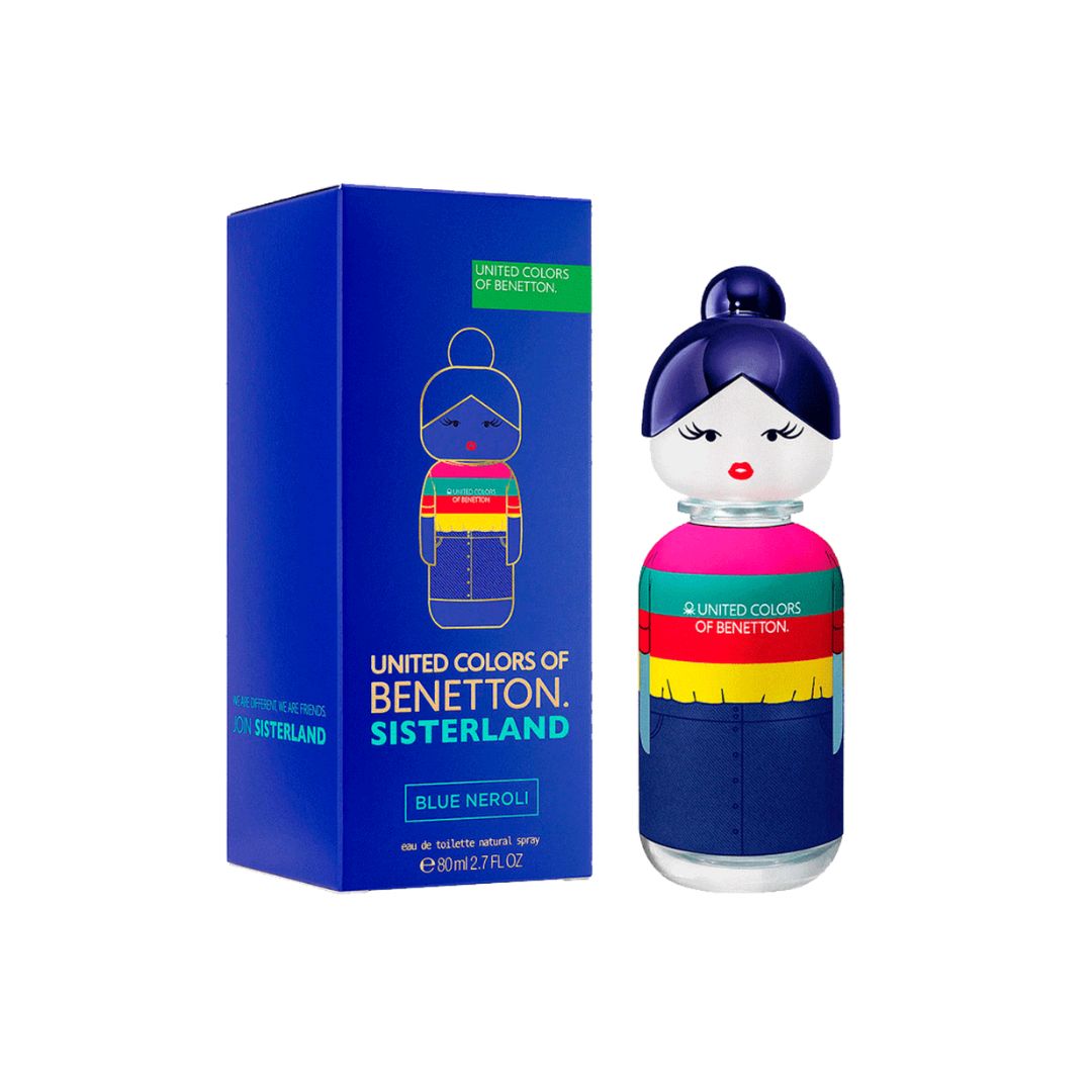 BENETTON SISTERLAND BLUE NEROLI WOMAN EDT SP