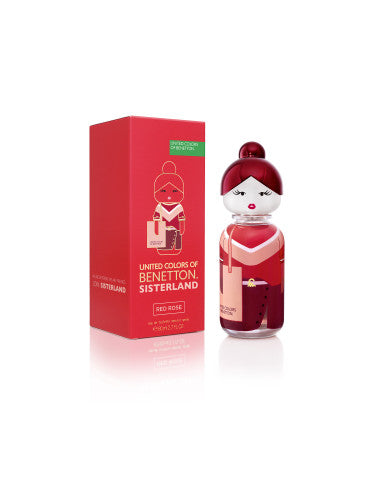 BENETTON SISTERLAND RED ROSE WOMAN EDT SP