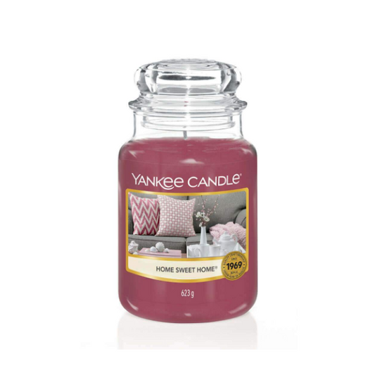 VELA AROMATIVA YANKEE CANDLE HOME SWEET HOME