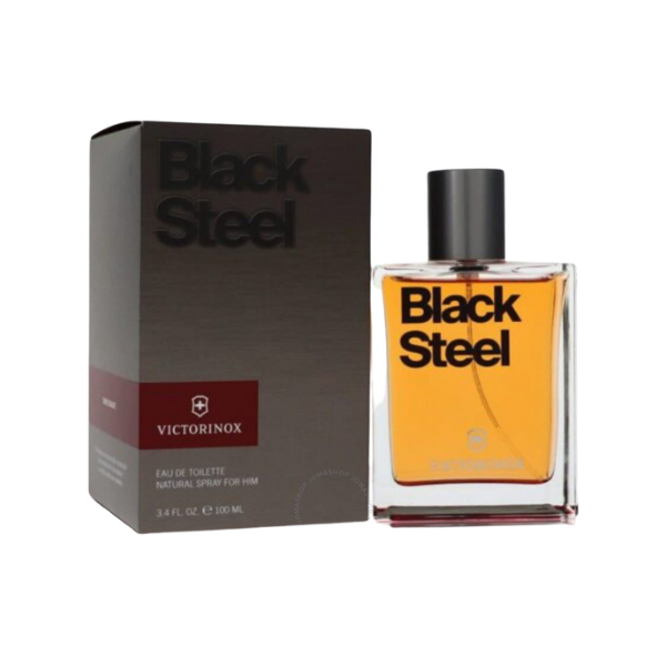 VICTORINOX BLACK STEEL MAN EDT