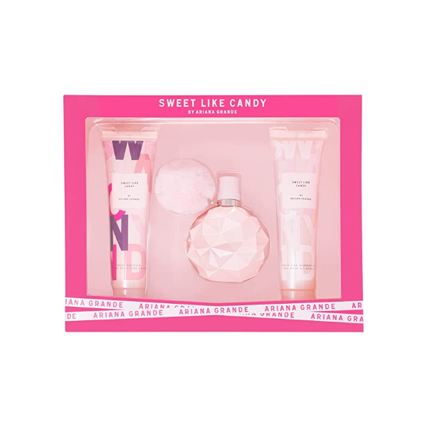 SET ARIANA GRANDE SWEET LIKE CANDY 3 PIEZAS SET WOMEN EDP