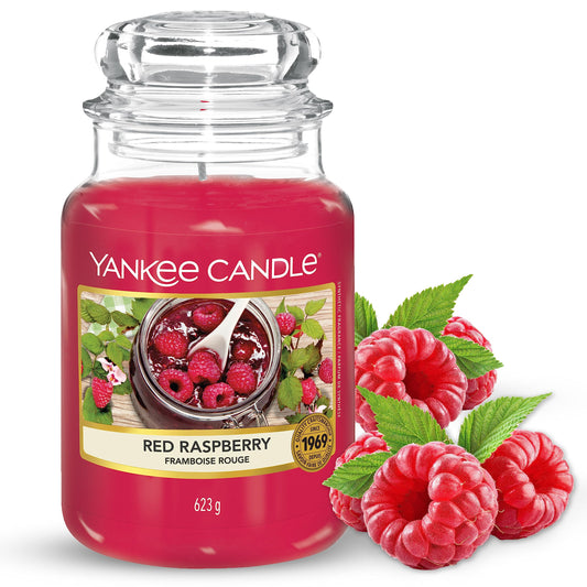 VELA AROMATICA YANKEE CANDLE  RED RASPBERRY