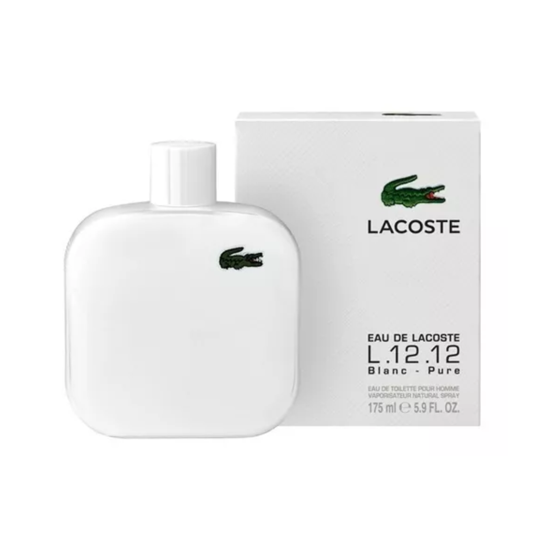 LACOSTE L.12.12 EAU BLANC (WHITE) MEN 6.0 OZ. EDT SP