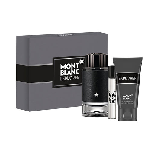 SET MONT BLANC EXPLORER 3 PIEZAS EDP