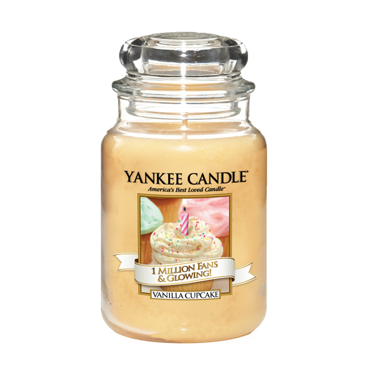 VELA AROMATIVA YANKEE CANDLE VANILLA CUPCAKE