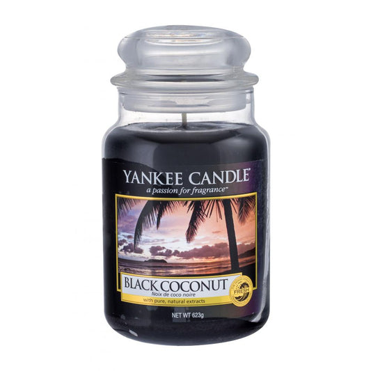 VELA AROMATIVA YANKEE CANDLE BLACK COCONUT