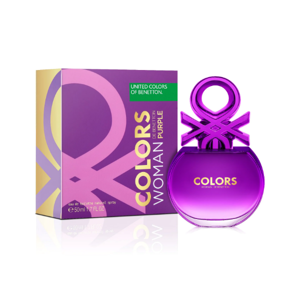 BENETTON COLORS PURPLE WOMAN EDT SPRAY