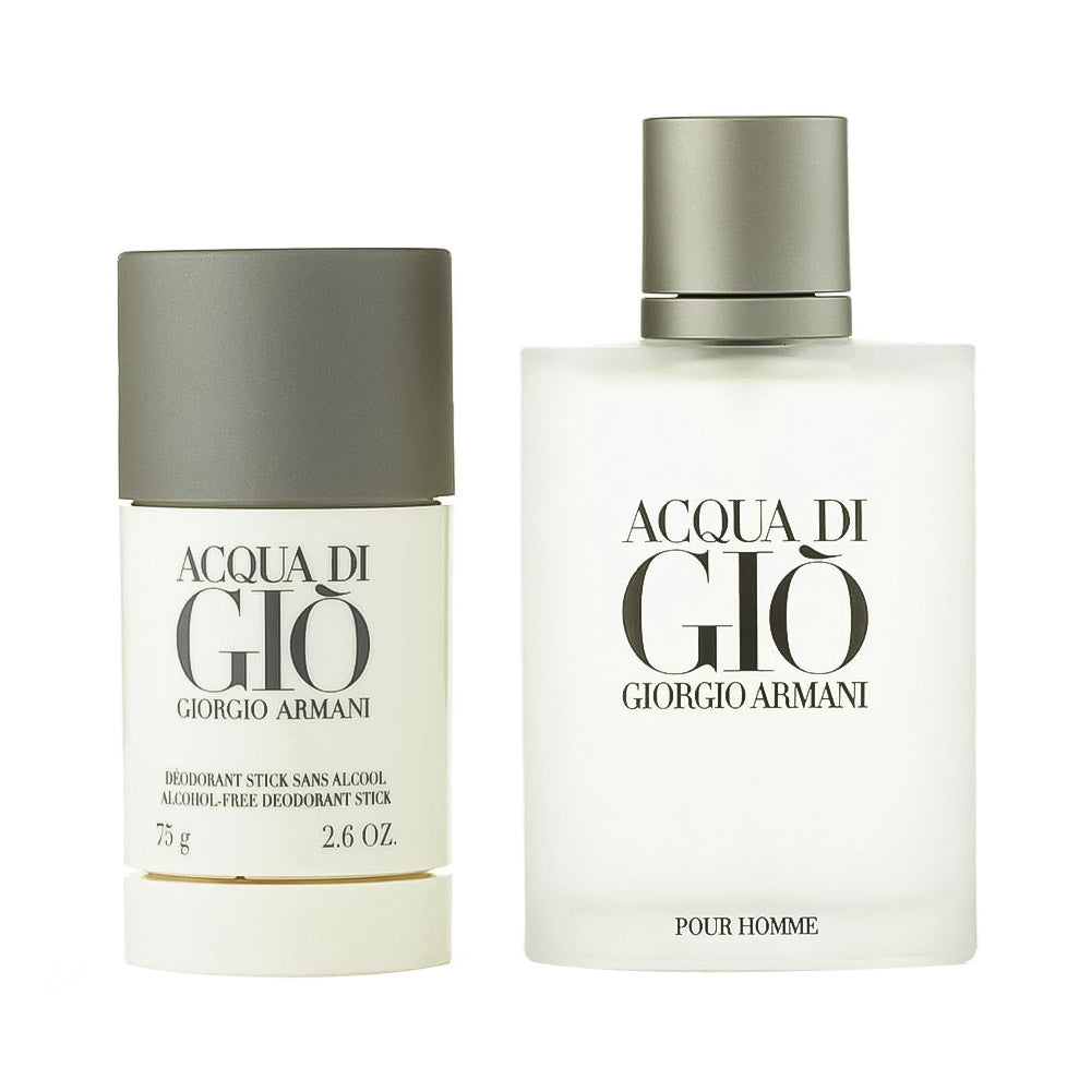 SET ARMANI ACQUA DI GIO Y DESODORANTE MEN EDT SP