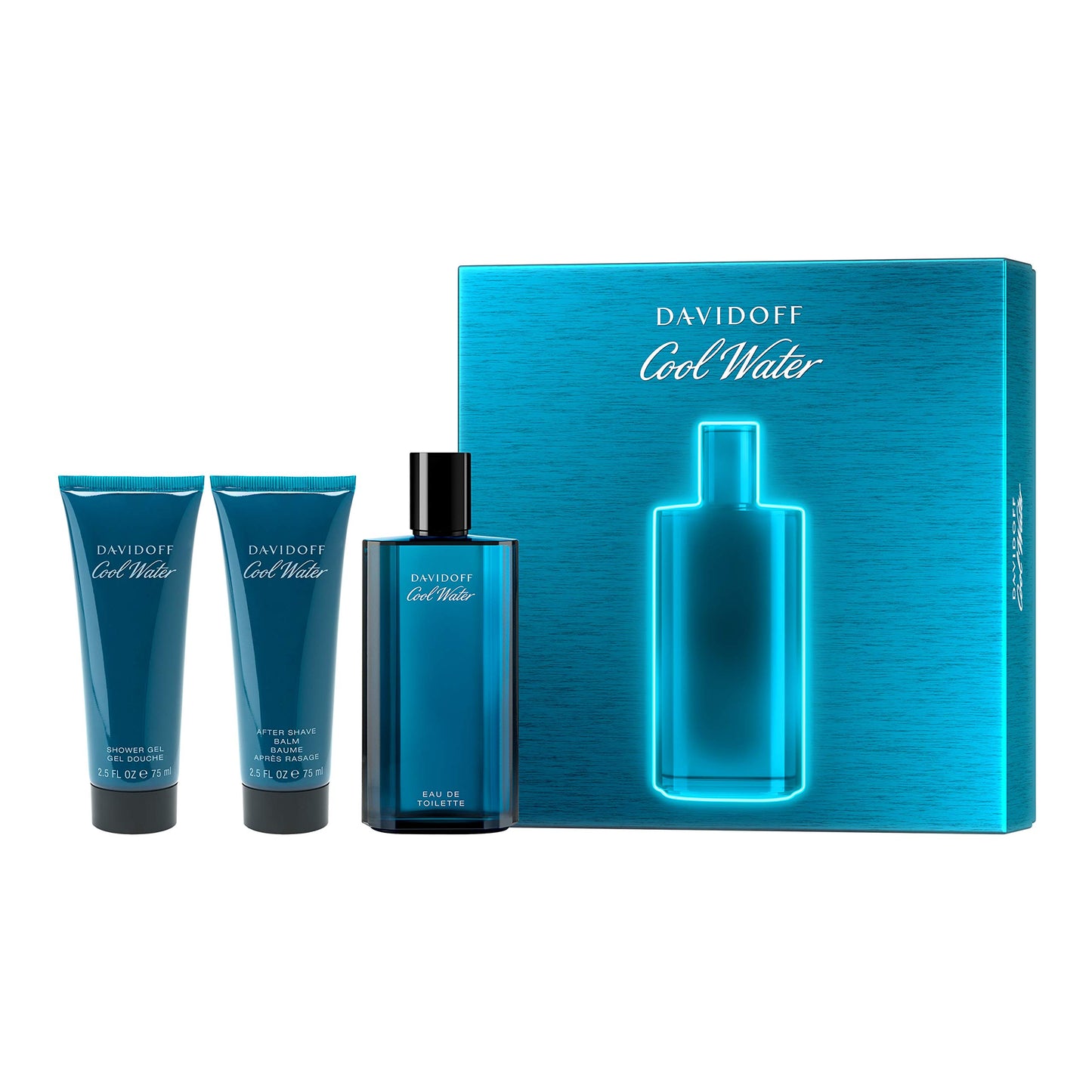 SET DAVIDOFF COOL WATER MEN (3PC SET)