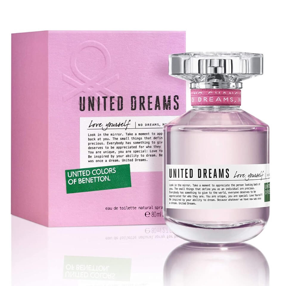 BENETTON UNITED DREAMS LOVE YOURSELF WOMEN EDT SP