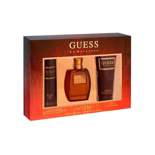 SET GUESS MARCIANO MEN ( 3 PC SET ) 3.4 OZ. EDT / 6.7 OZ. SG / 6.0 OZ