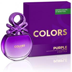 BENETTON COLORS PURPLE WOMAN EDT SPRAY