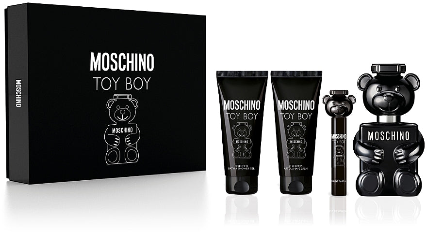 MOSCHINO TOY BOY 4 PIEZAS MEN EDP SP