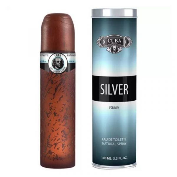 CUBA SILVER EDT MEN