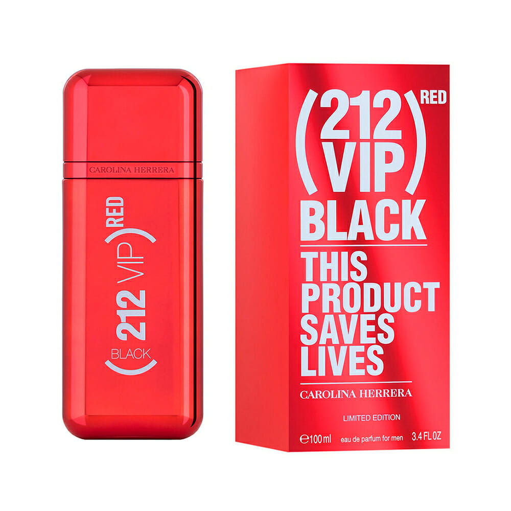 CAROLINA HERRERA 212 VIP BLACK RED EDITION MEN EDP SP